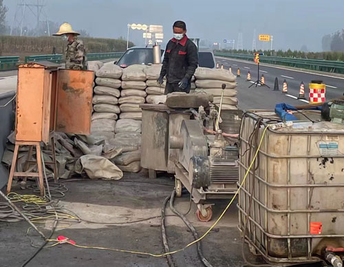 鄂托克高速公路高压注浆